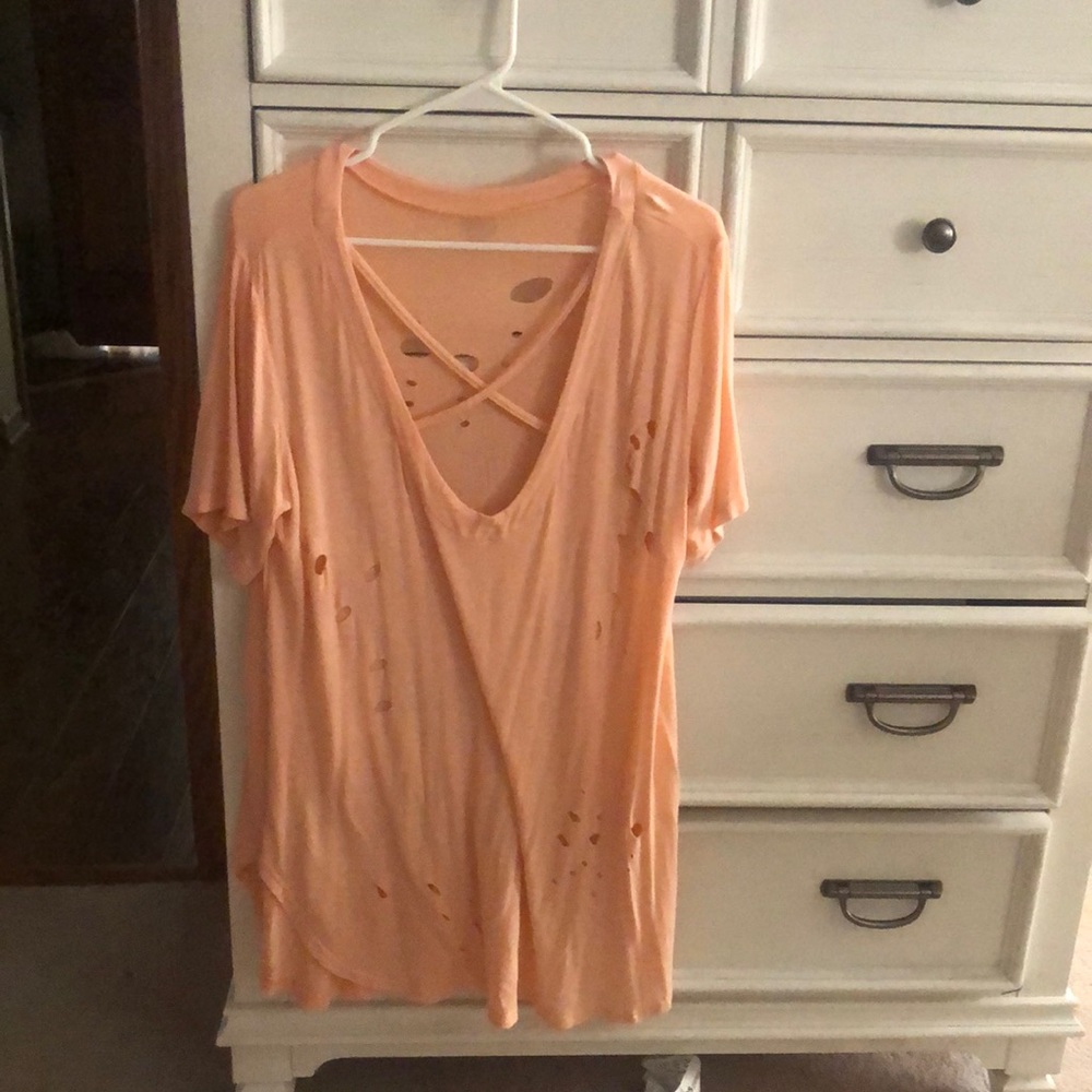 Distressed Tunic